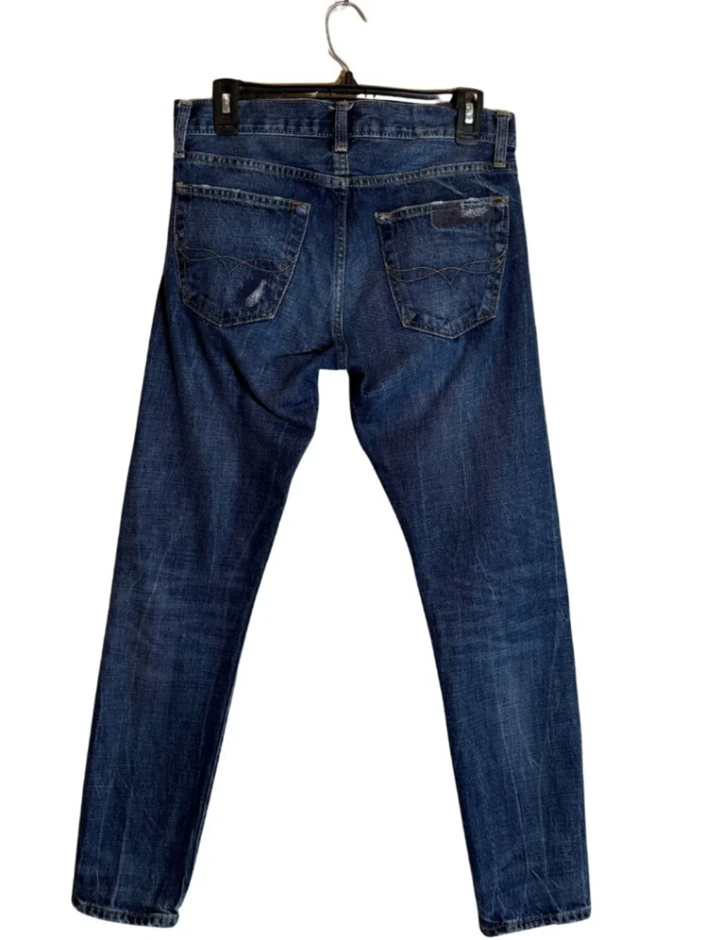 Polo Ralph Lauren The Sullivan Slim Distressed Denim Jeans Men's 29x30 Dark Wash